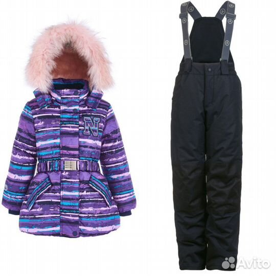 Зимний комплект для девочки 128-140