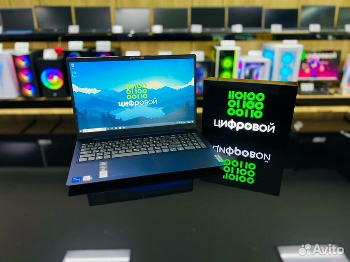 Мощный ноутбук Lenovo Core I5-1235U/DDR4-16/SSD
