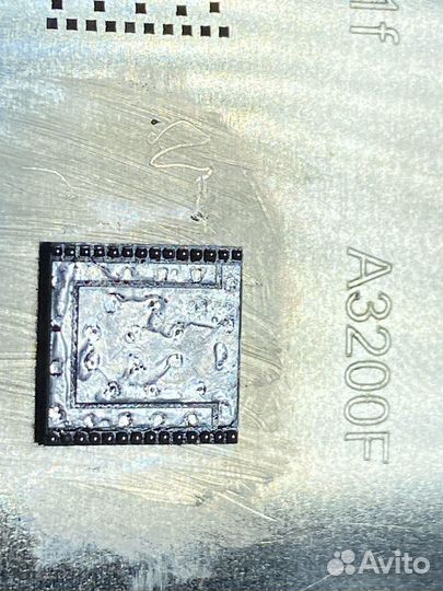 Трафарет для реболла asic чипов 6 в 1