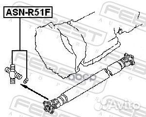 Крестовина карданной передачи asnr51F Febest