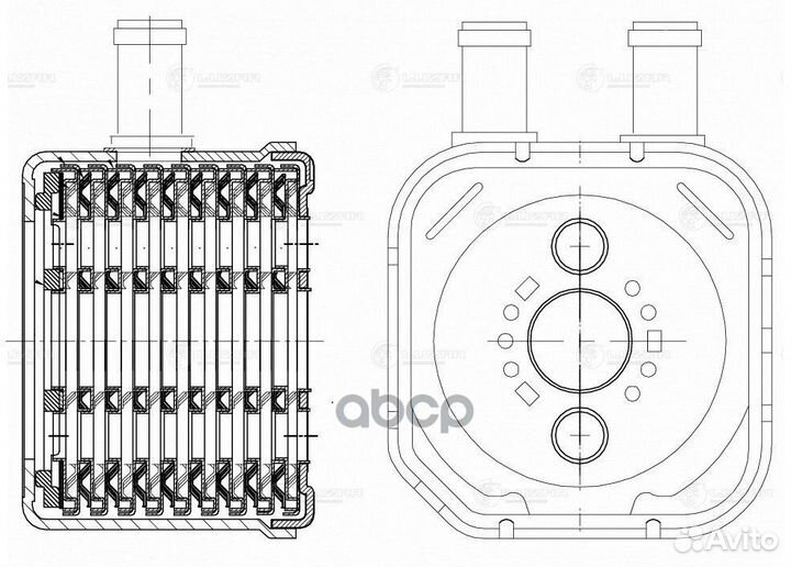 Радиатор масляный LOc 1805 luzar