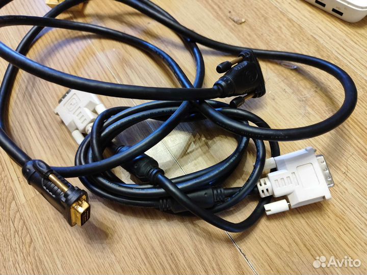 Кабели USB hdmi DVI type-C LAN