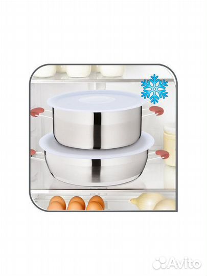 Новый Набор посуды Tefal Opti Space G720SD74