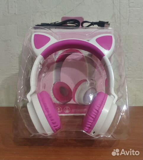 Наушники кошачьи уши