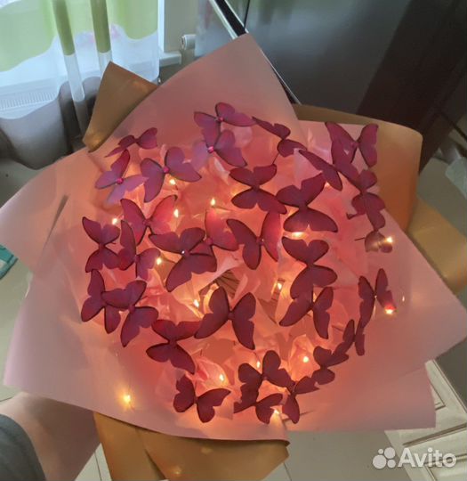 Букет из бабочек