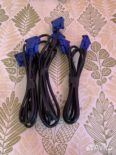 Кабеля для мониторов, переходники, lan кабеля