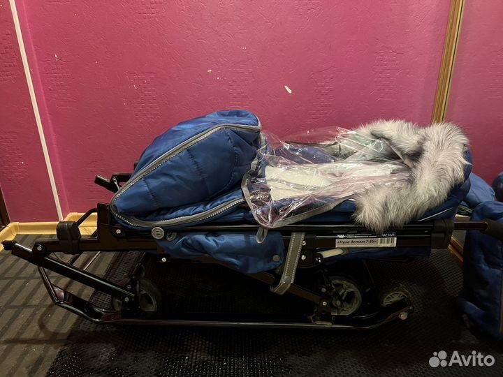 Санки коляска Ника 7-5s