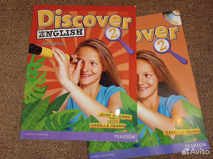 Учебник и рабочая тетрадь Discover English 2