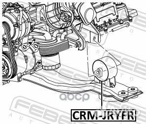 CRM-jryfr подушка двигателя передняя Dodge Jou