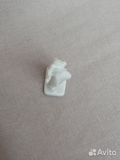 Статуэтка фигурка фарфор медведь СССР