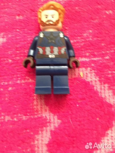 Lego Капитан Америка Marvel minifigure из 76101