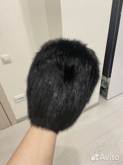 Шапка норковая женская
