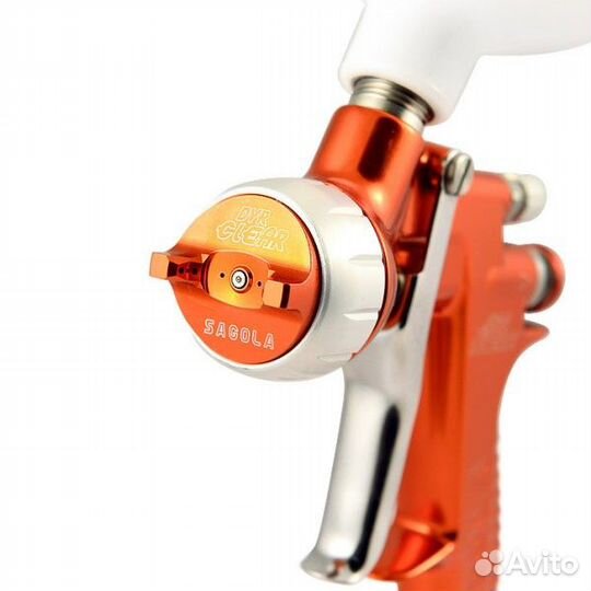 Sagola 4600 xtreme clear краскопульт с бачком 650 мл, для лака