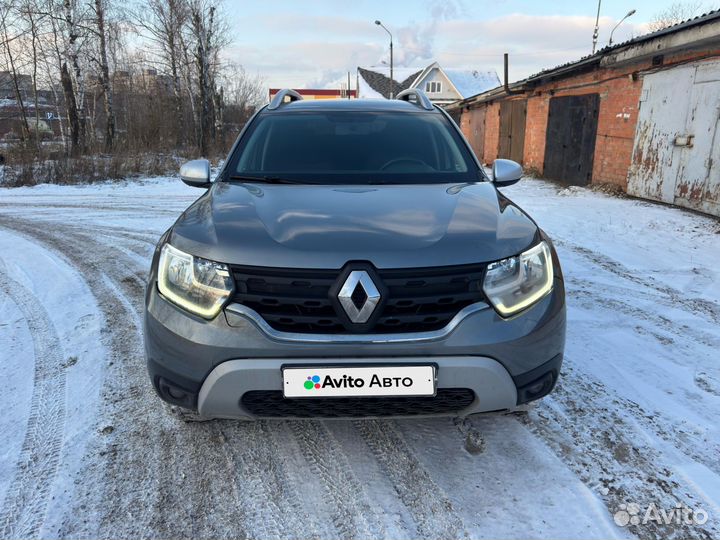 Renault Duster 1.5 МТ, 2021, битый, 72 000 км