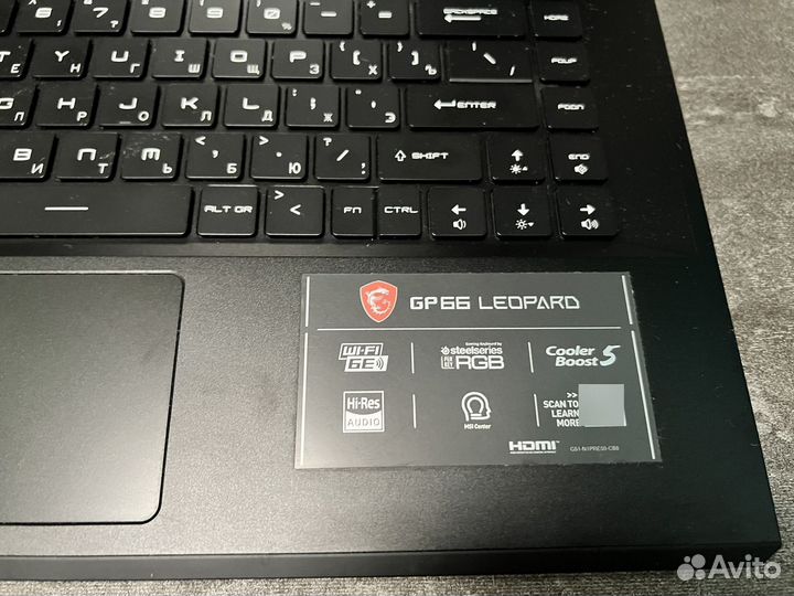 Игровой ноутбук msi leopard