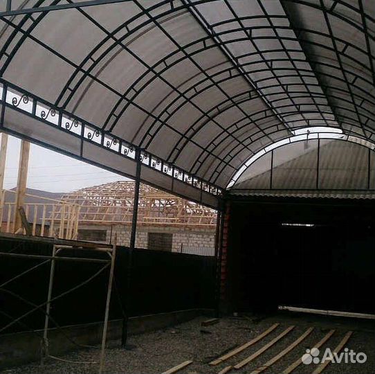 Навесы кованые для дома, дачи и авто