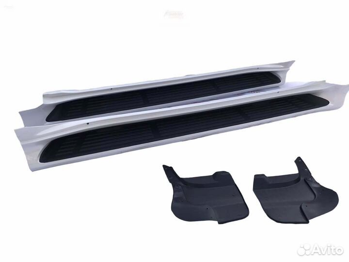 Подножки (пороги) Toyota LC Prado 150 X8487