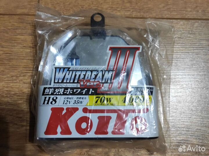 Галогеновые лампы h8 Koito