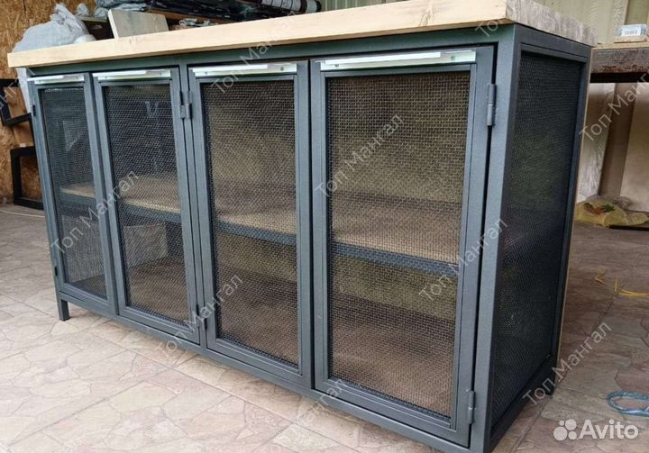 Мангальная зона кухня