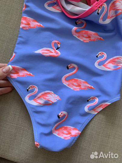 Купальник слитный для девочки 104