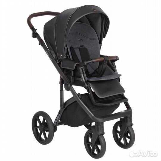 Коляска 2 в1 Bass Next, эко-кожа