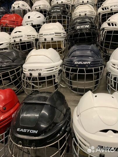 Хоккейный шлем б/у Bauer, CCM, Easton все размеры