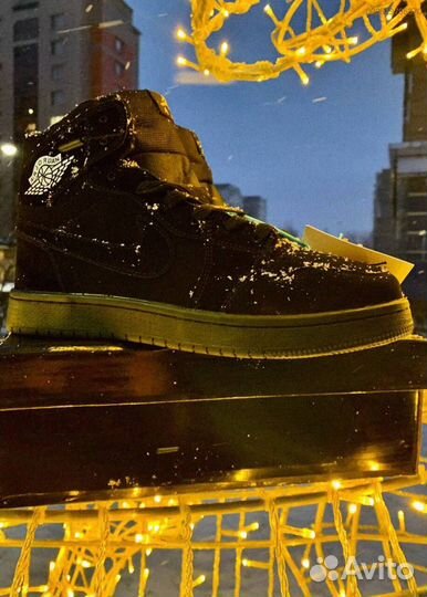 Кроссовки Nike Air Jordan тёплые (Арт.73059)