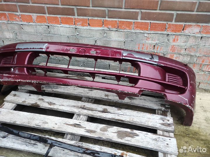 Бампер передний + усилитель Nissan Pulsar FN15