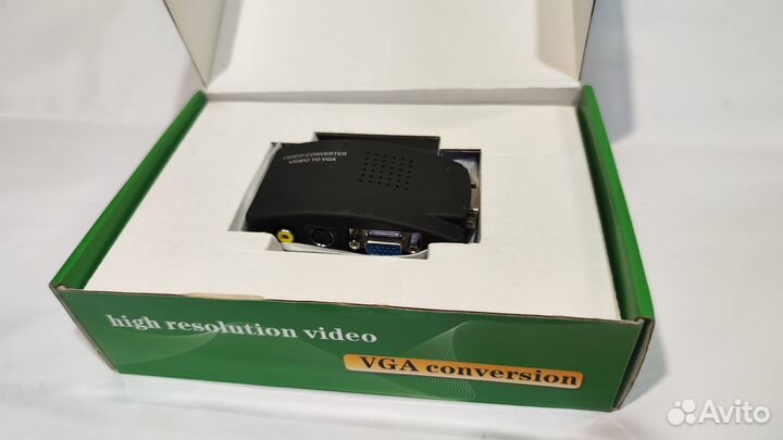 Конвертер palmexx RCA-Video S-Video to VGA