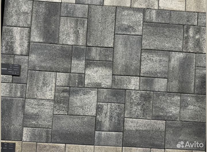 Тротуарная плитка сухопрессованная