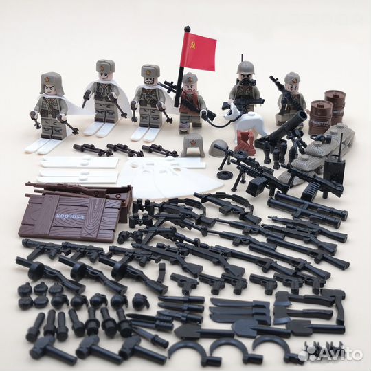 Lego солдаты Красной армии