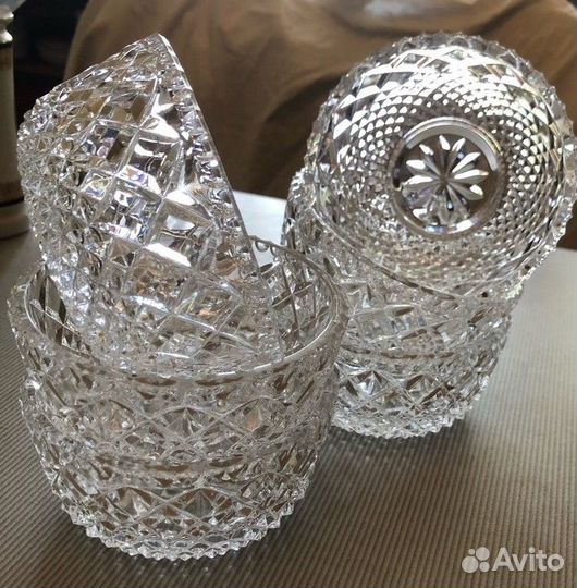 Хрусталь СССР,вазы,салатники