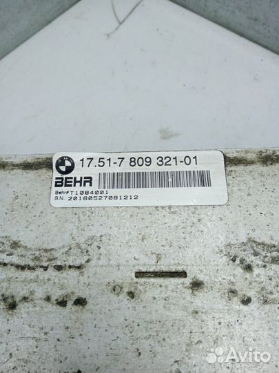 Интеркулер Bmw X6 универсал 3.5 2016