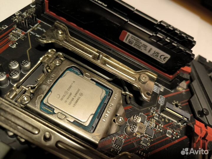 Комплект i5 9400f/MSI Z390/32GB DDR4/ssd/кулер/бп