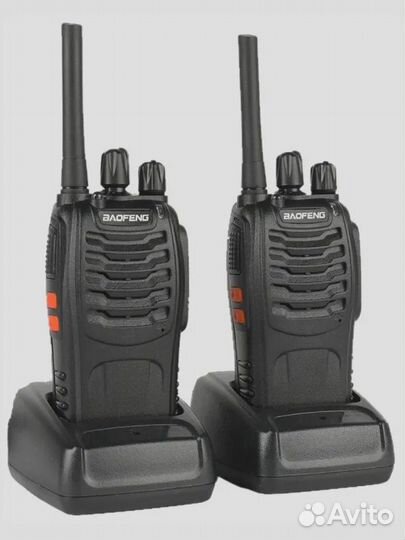 Набор раций baofeng BF-888S, дальность до 7 км, 2