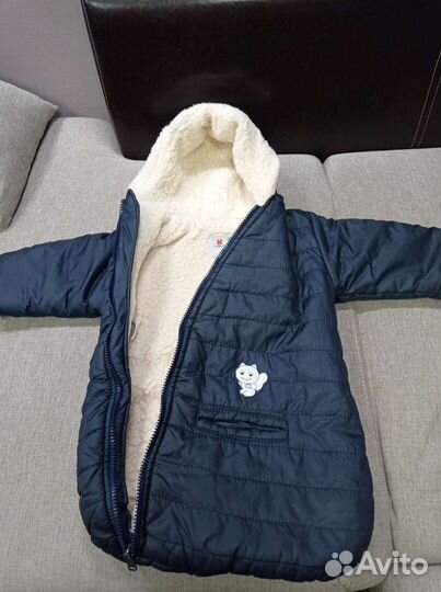 Конверт в коляску на овчине