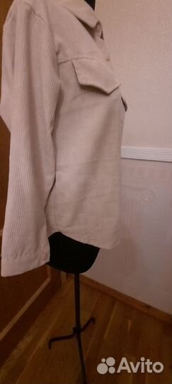 Рубашка женская вельветовая 46