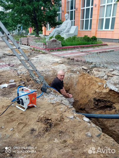 Сварка пнд труб, сантехнические работы