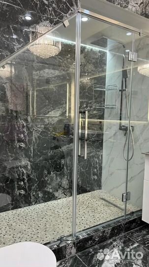 Индивидуальная перегородка стекло