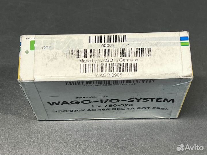 Wago 750-523 новый, 1 шт