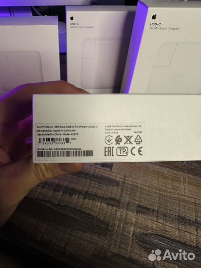 Apple Dual USB-C Power Adapter 35w (mnwp3ZM/A)