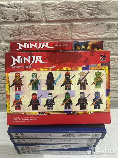 Lego ninjago минифигурки набор фигурок 12 штук