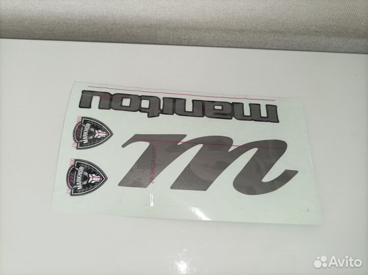 Manitou Markhor наклейки для вилки, GT наклейки