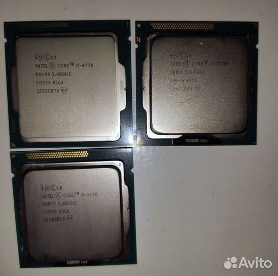 Intel core i5-3570 3570К 4670К socket 1155 1150