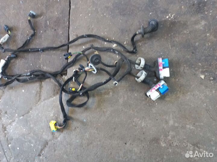 Ситроен c4 b7 дверная проводка