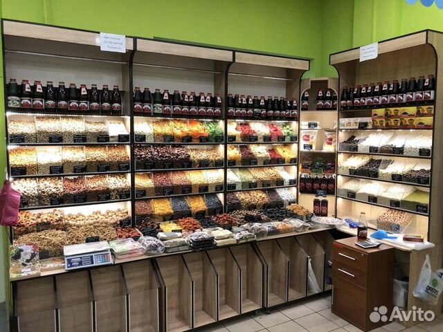 Витрина для сухофруктов