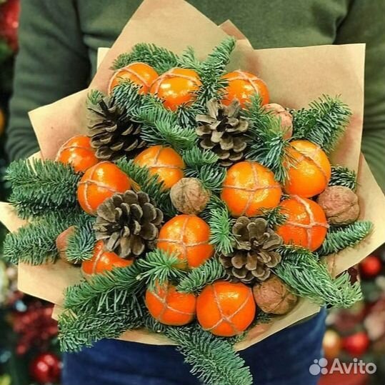 Новогодние букеты