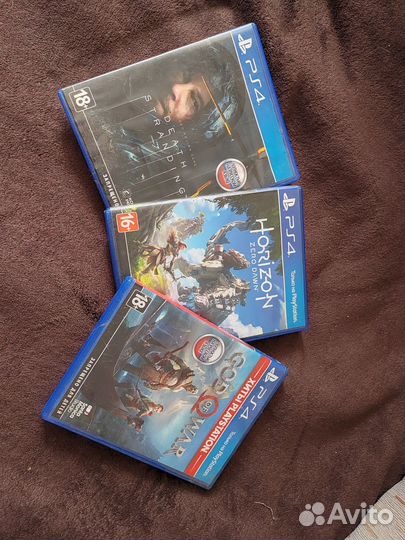 Игры ps4 God of war, Death stranding, Horizon