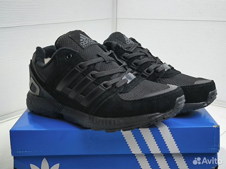 Мужские зимние кроссовки с мехом Adidas