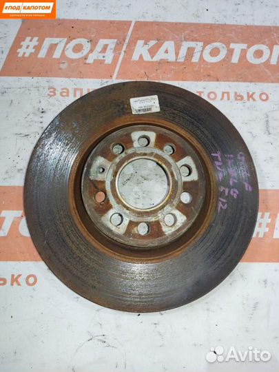 Диск тормозной передний Volkswagen Golf 5 2007